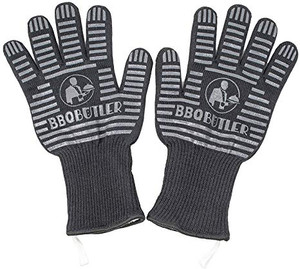 The BBQ Butler Heat Resistant Gloves. The BBQ Butler Heat Resistant Gloves.