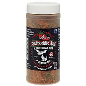 Everyone loves BBQ, and the best barbecue starts with a solid rub. 2 Gringo’s Chupacabra BBQ rub brings delicious depth to your steaks, fajitas, briskets, chicken and fish. It works wonders on wild game and bring a flavor to veggies that kids can’t resist. This award-winning combination of salt and garlic, brown sugar and chile peppers, is a flavor combination that no self-respecting barbecue should ever be without. Most importantly, we promise that our made-in-Texas BBQ rub is the perfect blend of sugar and spice that makes every BBQ nice. Everyone loves BBQ, and the best barbecue starts with a solid rub. 2 Gringo’s Chupacabra BBQ rub brings delicious depth to your steaks, fajitas, briskets, chicken and fish. It works wonders on wild game and bring a flavor to veggies that kids can’t resist. This award-winning combination of salt and garlic, brown sugar and chile peppers, is a flavor combination that no self-respecting barbecue should ever be without. Most importantly, we promise that our made-in-Texas BBQ rub is the perfect blend of sugar and spice that makes every BBQ nice.
