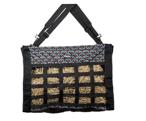 Weaver Slow Feed Hay Bag are top loading, constructed of durable 600 denier polyester with a mesh bottom for ventilation and two adjustable detachable straps for easy transportation and hanging options. Slow feed hay bags help to alleviate boredom, promote healthy digestion, reduce waste and are great for use in stalls or trailers. Shop Affordable and Best Price Trailer and Barn Supplies and Hay Feeders at Pilot Point Feed Store! Weaver Slow Feed Hay Bag are top loading, constructed of durable 600 denier polyester with a mesh bottom for ventilation and two adjustable detachable straps for easy transportation and hanging options. Slow feed hay bags help to alleviate boredom, promote healthy digestion, reduce waste and are great for use in stalls or trailers. Shop Affordable and Best Price Trailer and Barn Supplies and Hay Feeders at Pilot Point Feed Store!