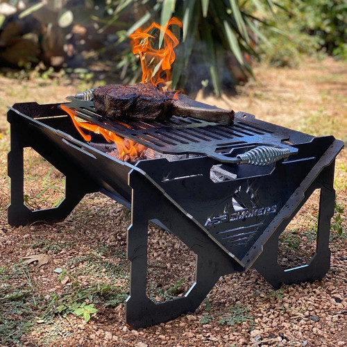 The ASF EZ Fire Pit is the perfect travel pit for the off road adventurer. Heavy duty construction allows you to use wood chips or charcoal. The pit comes flat and bolted together for easy transport. Assembly is EZ, just slide the pieces together and they lock into place.  PRICE $149
Shop Affordable, Best Price and Deals on all your All Seasons Feeders products and Fire Pits at Pilot Point Feed Store.  