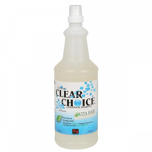 Sullivan's Vita Hair Clear Choice Livestock Shampoo From Pilot Point Feed Store.