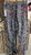 Throw it back with these black and gray camo pants from Double D Ranch! They combine urban and country style effortlessly with a gray washed camo print, red accents and studded embellishments This is the last of our inventory, the only size available is Small. On sale now at Pilot Point Feed Store! 