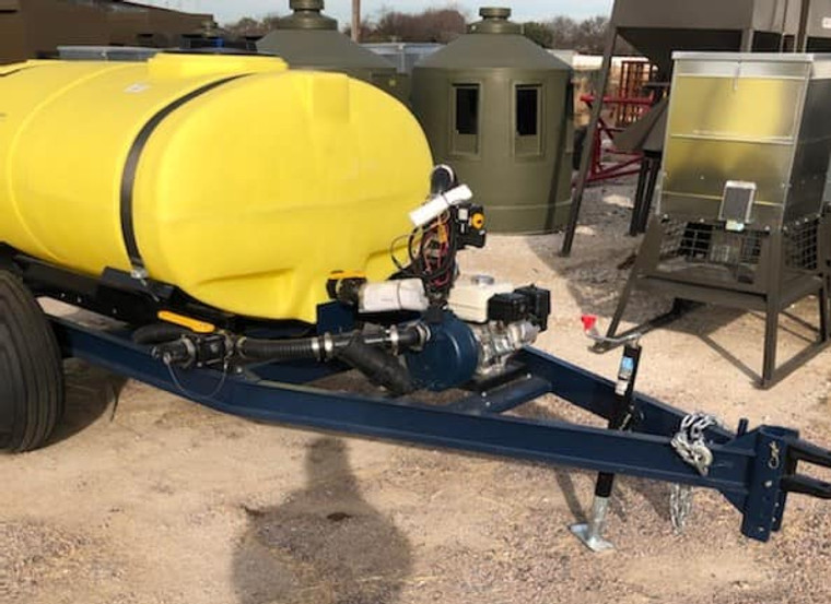 Keep your arena ground in good condition and dust control down with this great 500 Gallon Water Sprayer.  Shop affordable and best priced Farm & Ranch Supplies and Implements with Pilot Point Feed Store!