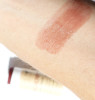 A swatch of mulberry plastic-free vegan lip stain
