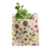 Reusable beeswax Meadow Magic Produce Bag (11" x 11")