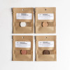 Set of 4 Zero-Waste Pressed Mineral Eyeshadows