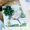 Christmas/winter themed recycled and compostable wrapping paper