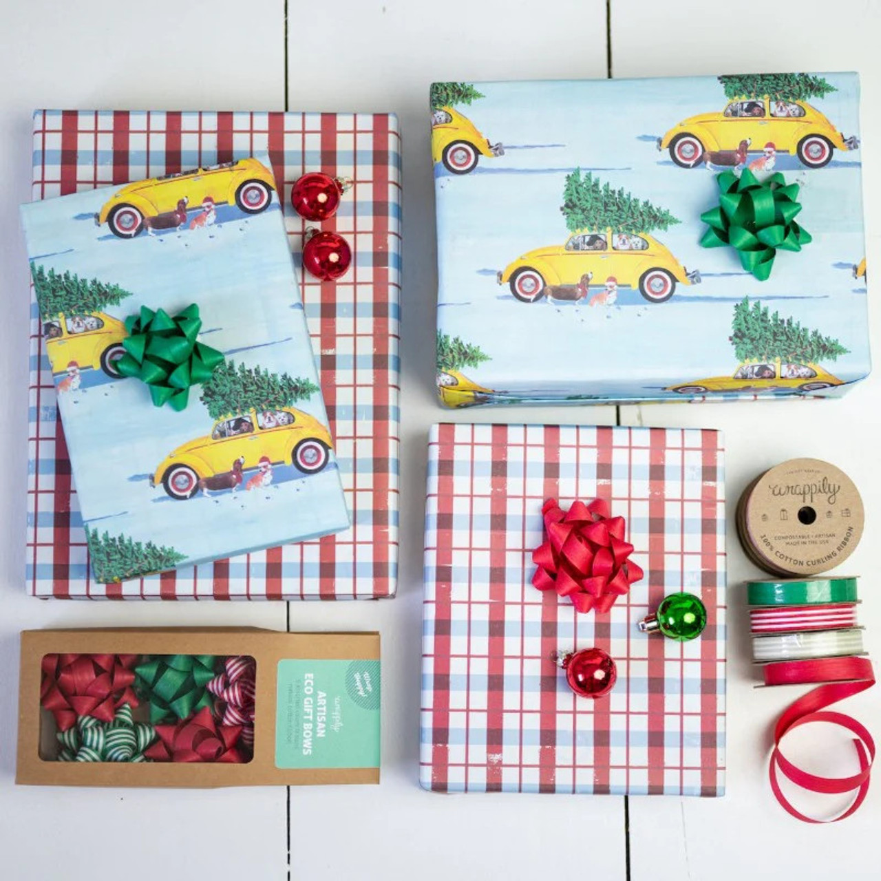 Recycled Christmas/Holiday Wrapping Paper