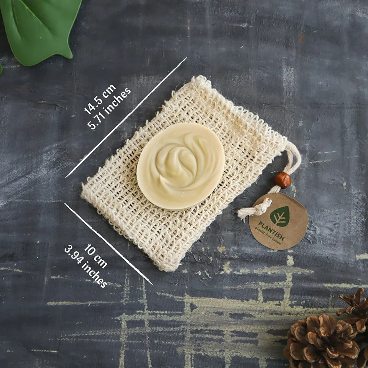 ECO-COTTON SOAP BAG – Mountain Time Soap