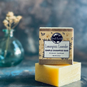 100% Natural and Plastic-Free Shampoo Bar by Good Earth Soap 100% Natural and Plastic-Free Shampoo Bar by Good Earth Soap