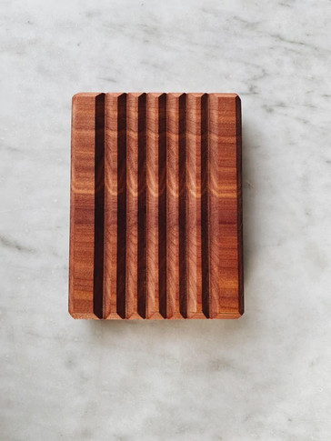 Cedar Washboard Handmade Soap Dish