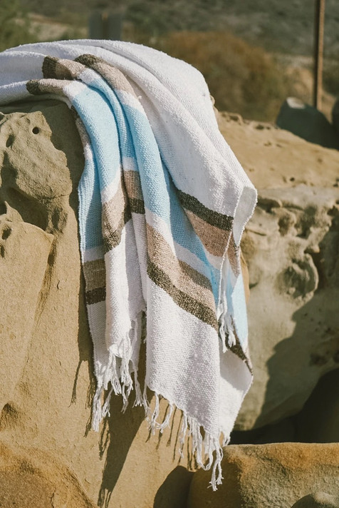 Throw Blankets from Reclaimed Fibers of 100% Post-Consumer Materials by Sundream