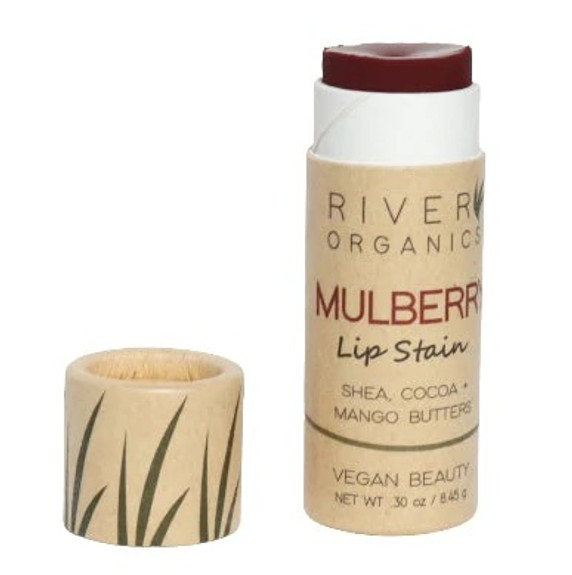 Plastic-Free Vegan Lip Stain by River Organics