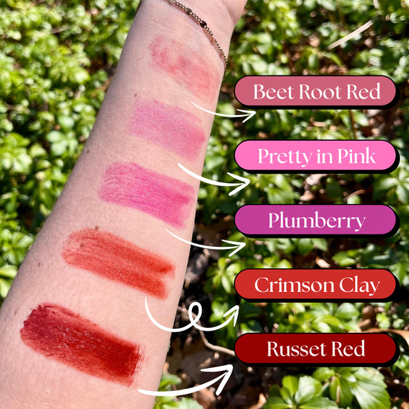 Compostable Tinted Lip Balms