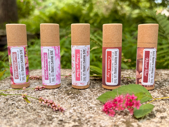 Compostable Tinted Lip Balms