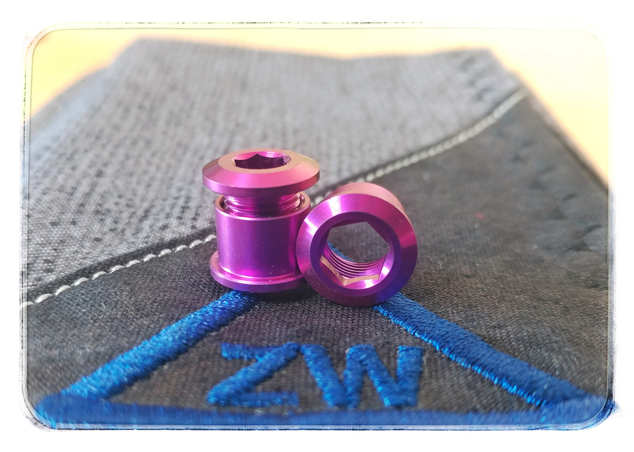 Apple - oop Anodized Titanium Chainring Bolt