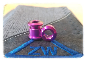 Colored Titanium Clip Bolt Colored Titanium Clip Bolt