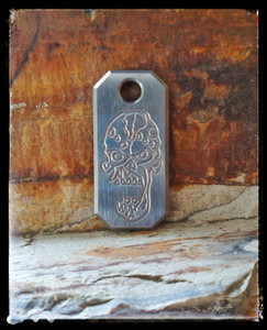 Machined zombie dogtag