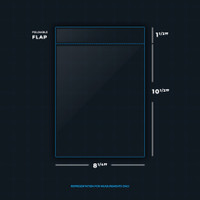Comicovers - Golden Age Size - 3 Mil - Measurements
