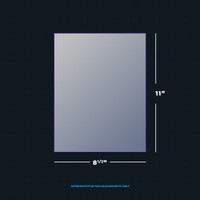Backer Boards - Magazine Size - Measurements
