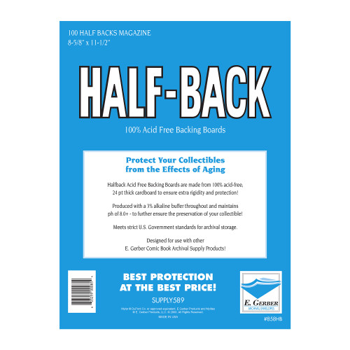 Half-Backs - Standard Magazines Half-Backs - Standard Magazines