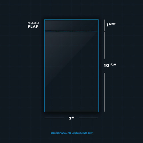 Comicovers - Current Size - 3 Mil - Measurements