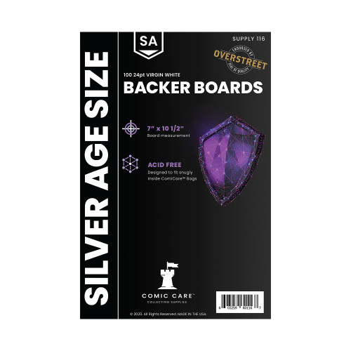 Backer Boards - Silver Age Size