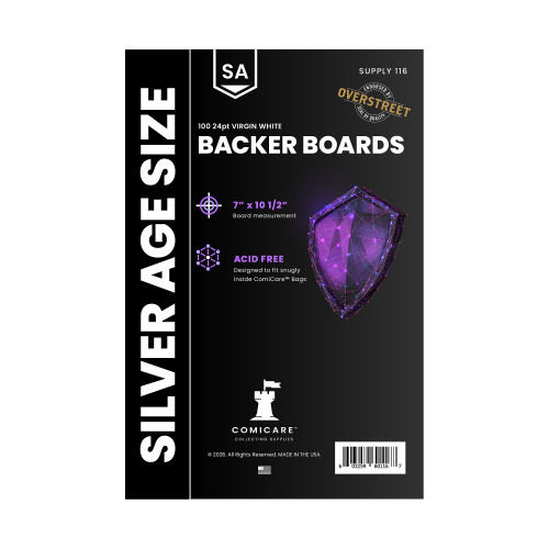 Backer Boards - Silver Age Size