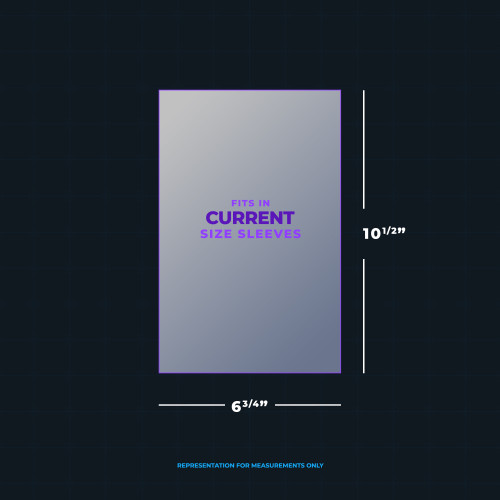 Backer Boards - Current Size - 24pt - Measurements