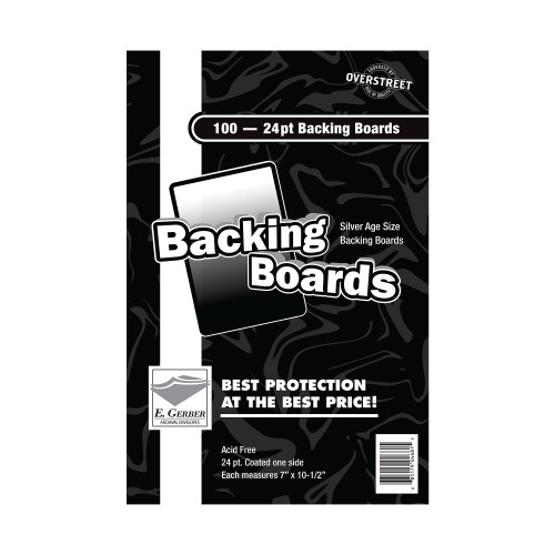 Backer Boards - Silver Age Size - 24PT