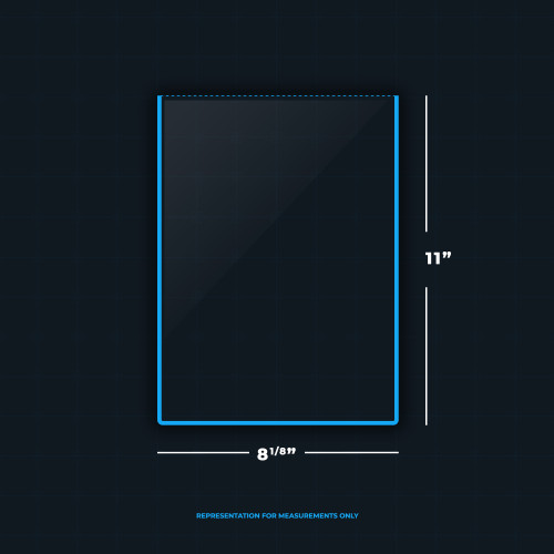 Comic Toploader- Golden Age Size - Measurements
