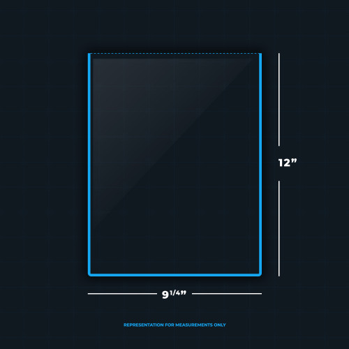 Comic Toploader- Magazine Size - Measurements