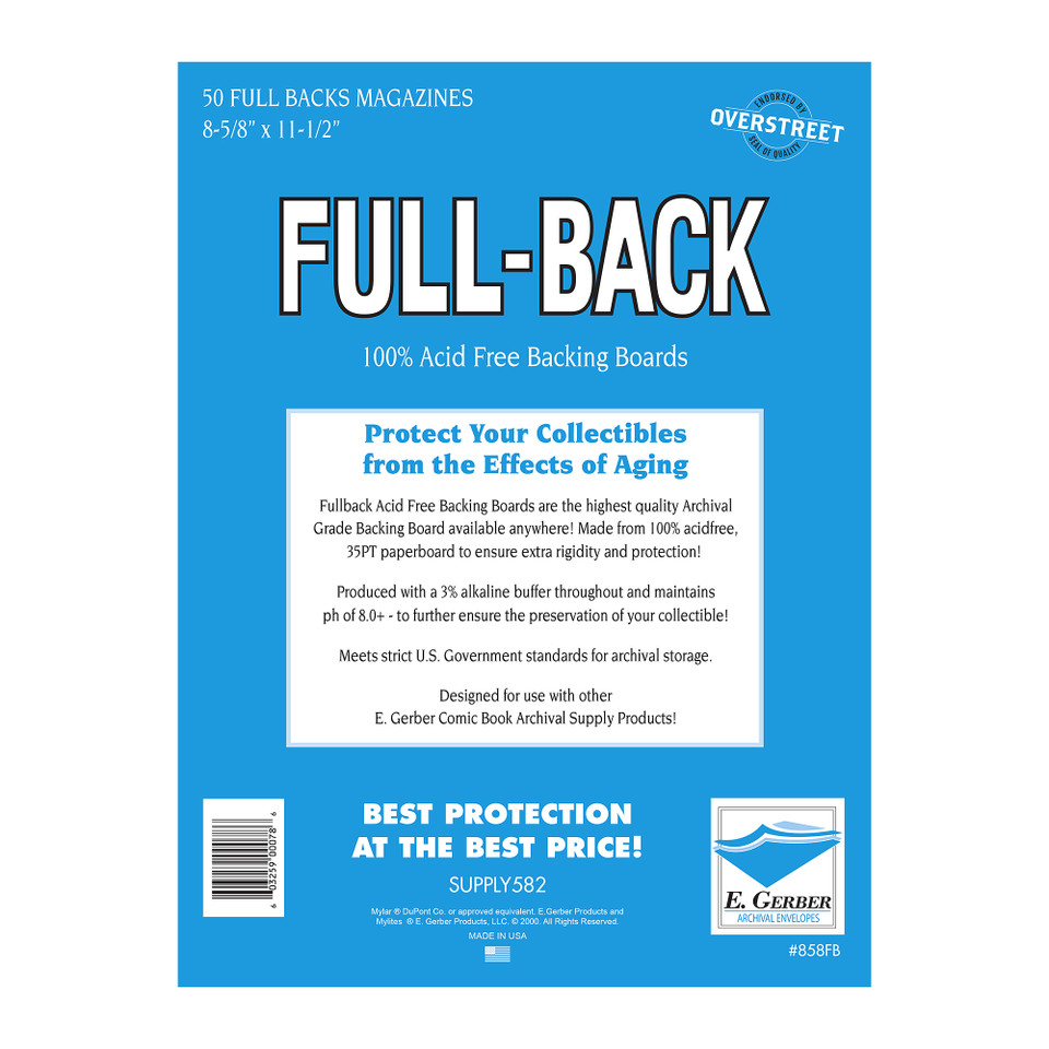 Full-Backs - Standard Magazines - 35pt Full-Backs - Standard Magazines - 35pt