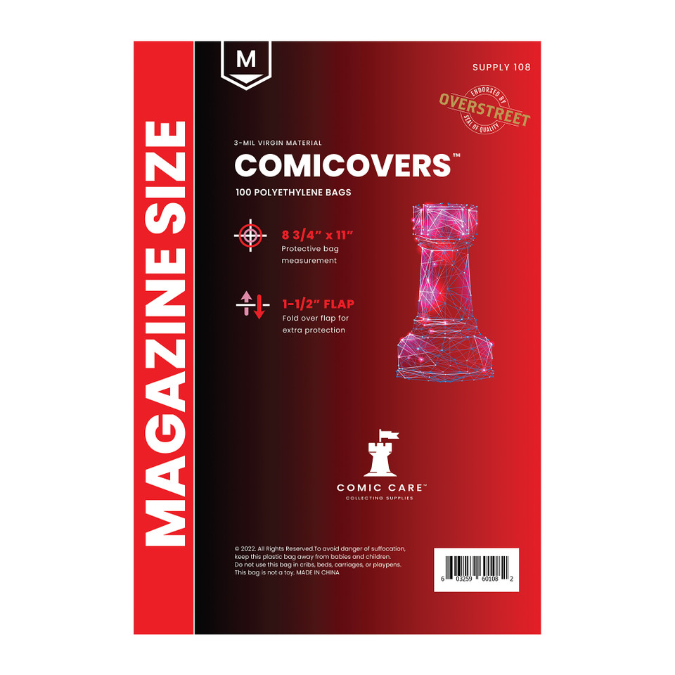 Comicovers - Magazine Size - 3 Mil