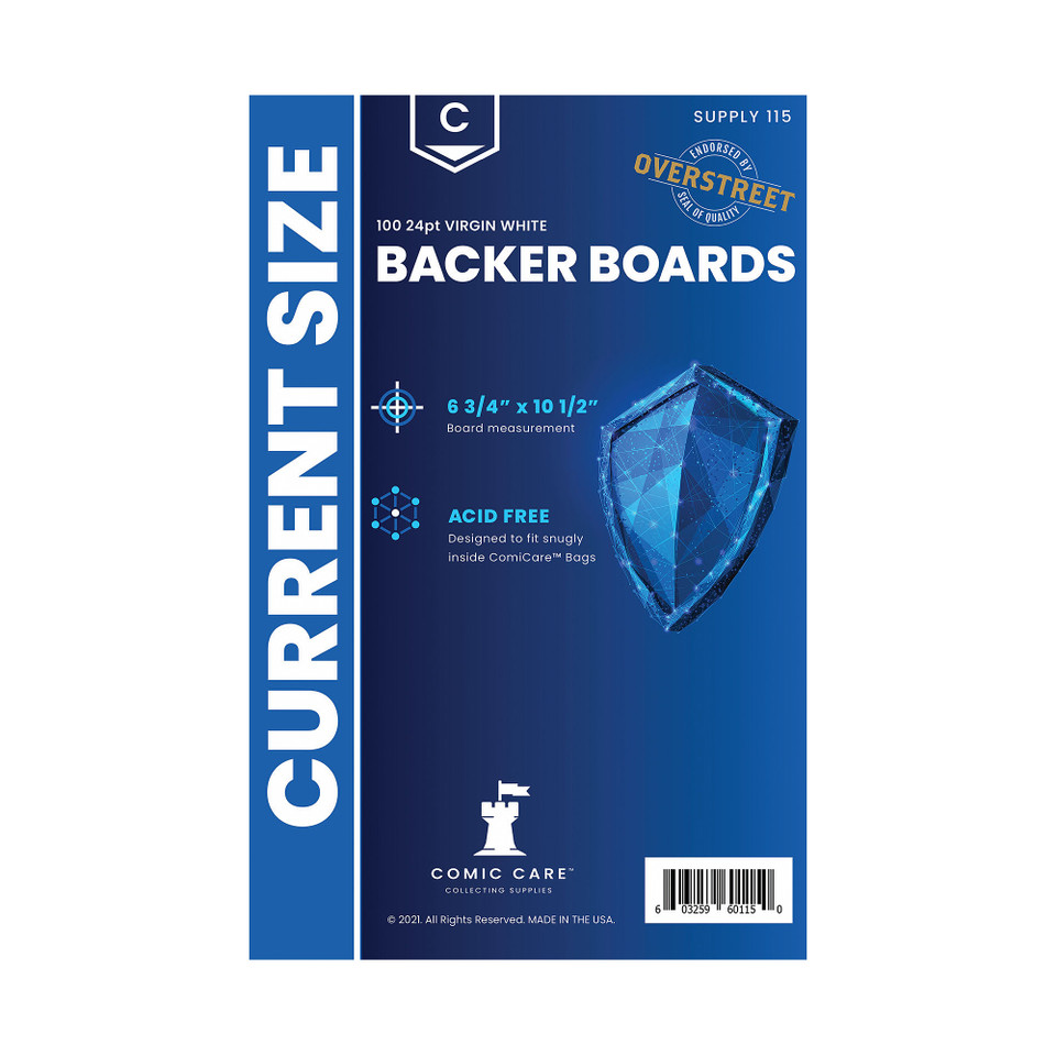 Backer Boards - Current Size