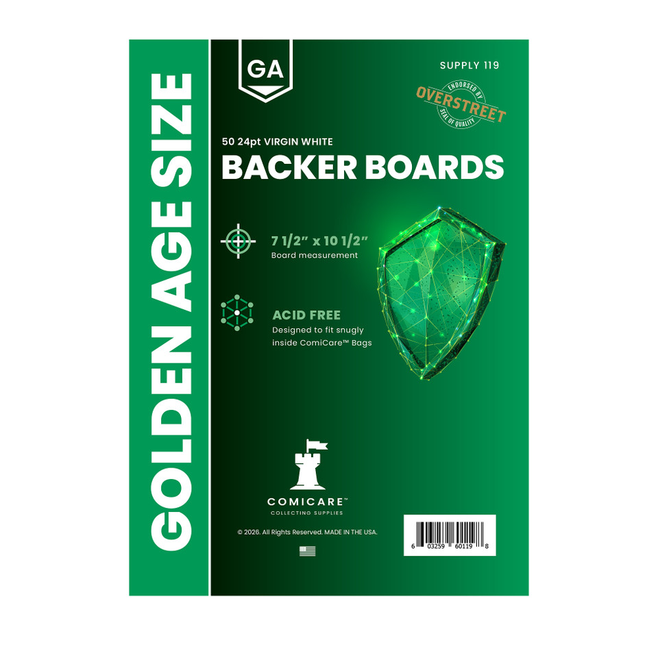 Backer Boards - Golden Age Size