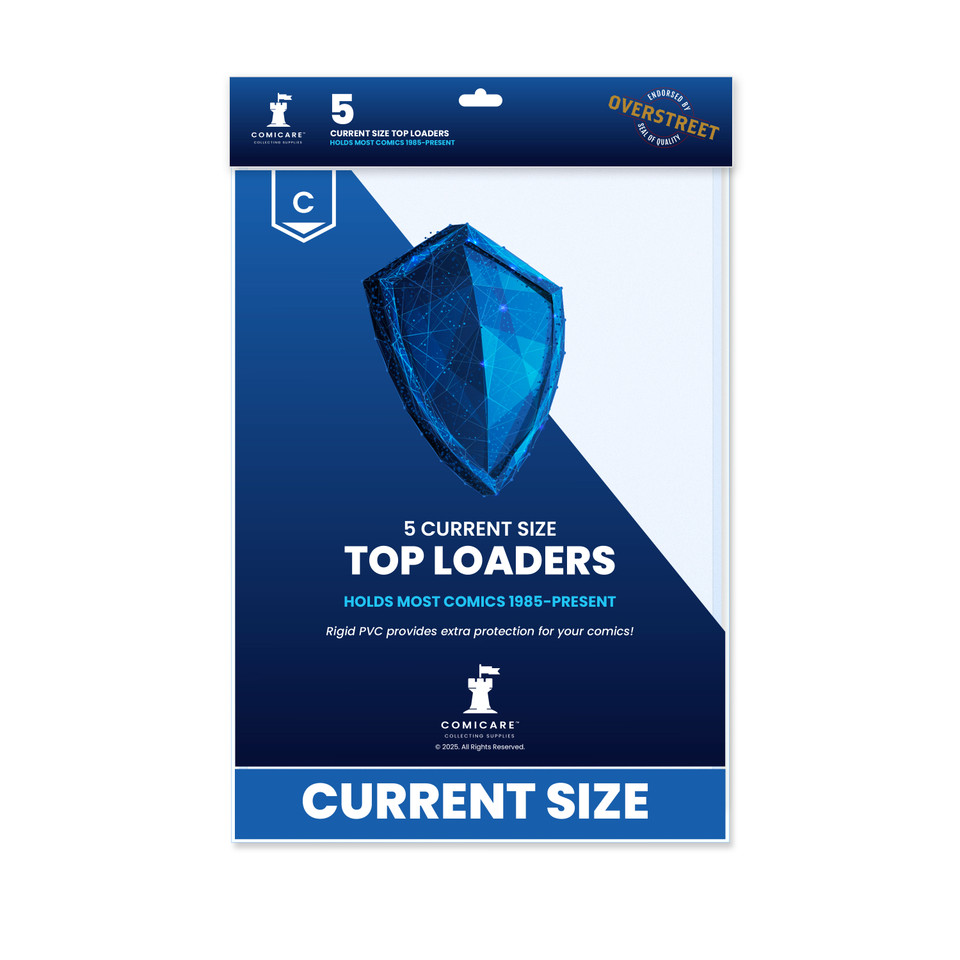 Comic Toploader- Current Size