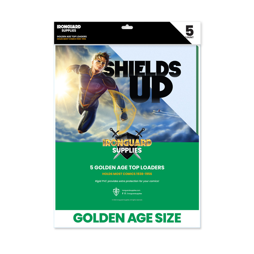 Comic Toploader- Golden Age Size