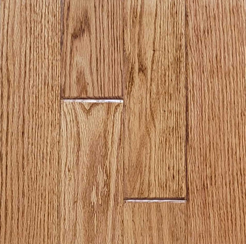 Large Bevel Golden Oak - Solid Red Oak Hardwood