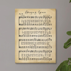 Hymns Of Our Heritage Collection Canvas - Amazing Grace