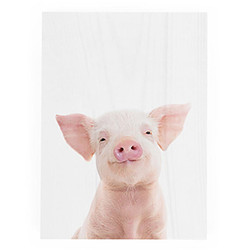 Featured Artist Decorative Block - Piglet
