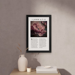 Book Art - 1 John 4:7-11