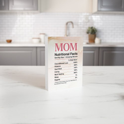 Word Block - Mom Nutritional Facts