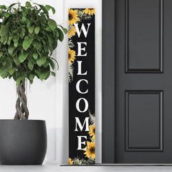 Porch Sign - Sunflower Welcome