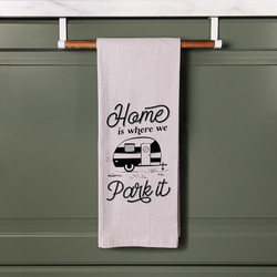 Lake & Lodge Collection Tea Towels - Home Is Where We Park
