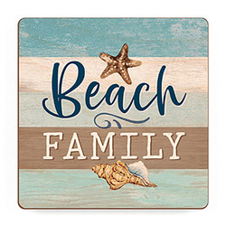 Coastal Collection Magnet - Beach Family