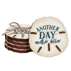 Coastal Collection Round Coaster Set - Another Day 