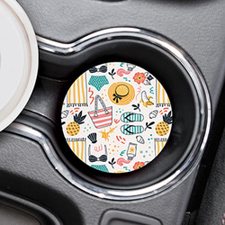 Coastal Collection Car Coasters (Retail Pack) - Beach Theme