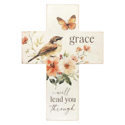 Wings of Love Table Cross - Grace Will Lead You