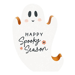 Spooky Season Shape Sign